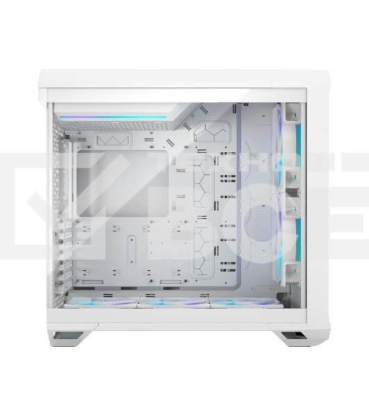 Корпус ПК без блока питания Fractal Design Torrent RGB TG Clear Tint, Full-Tower, 2x180mm + 3x140mm RGB, 2xUSB-A 3.2 + 1xUSB 3.2 Type-C E-ATX, SSI-CEB, SSI-EEB, ATX, mATX, mITX White