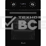 Духовой шкаф электрический Monsher MOE 4592 Noir ширина 45 см, High-Tech, 50 л, гидролизная очистка, 9 режимов, черный, фото7