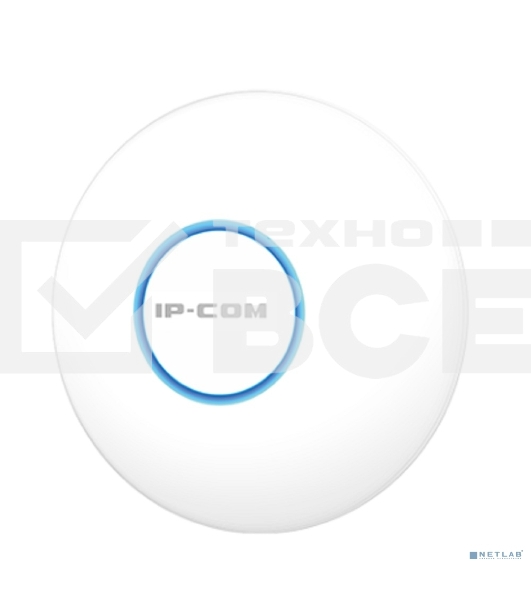 Потолочная двухдиапазонная точка доступа IP-COM Pro-6-Mini, 2,4/5 ГГц, до 1501 Мбит/с, PoE, LAN 1x1 Гбит/с