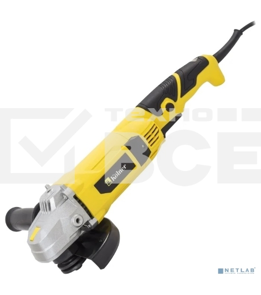 Угловая шлифовальная машина KOLNER KAG 125/950 Потребляемая мощность 950 Вт, Напряжение сети/Частота 220±10%/50 В/Гц, Число оборотов на холостом ходу 12 000 об/мин, Посадочный размер 22,2 мм, Диаметр отрезного диска 125 мм, Габаритные размеры упаковки 36х12,5х12 см, Диаметр резьбы диска M14 мм, Вес брутто 2,6 кг, Длина сетевого кабеля 2 м, Масса 2,2 кг, В комплекте угольные щетки (запасной комплект), защитный кожух, дополнительная рукоятка, ключ фланца.