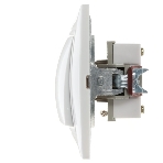 Выключатель Smartbuy (SBE-01w-10-SW1-1) Венера, 1-клавишный, белый, фото3