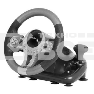 Руль Defender FORSAGE {12 кн+2перекл.+1перекл. 8-ми позиц., USB}