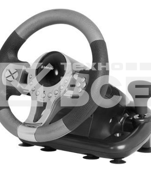 Руль Defender FORSAGE {12 кн+2перекл.+1перекл. 8-ми позиц., USB}