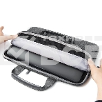 Сумка Satechi Water-Resistant Laptop Carrying Case для ноутбуков до 15' дюймов. Материал нейлон. Цвет серый., фото3