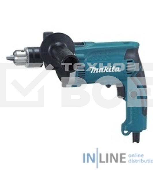 Дрель Makita HP1630K, 710 Вт, сетевая, ударная