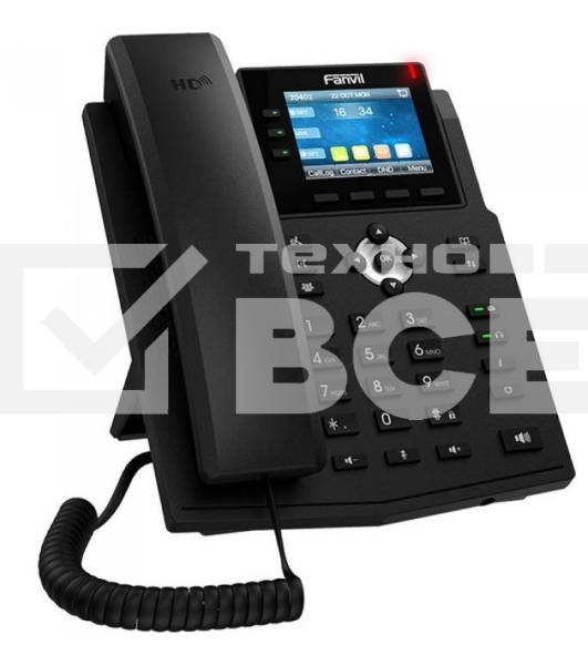 Телефон IP Fanvil X3U Pro черный