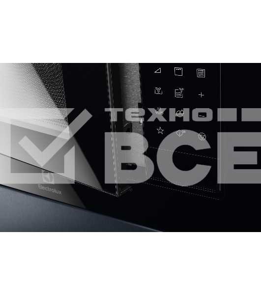 Микроволновая печь встраиваемая Electrolux LMSD253TM чёрный, 25 л, 900 Вт, переключатели - сенсорные Touch Control