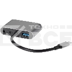 Адаптер USB Type-Cm-->VGA, HDMI 4k*30Hz, USB3.0, PD, Audio,iOpen (Aopen/Qust/VCOM)<ACU4511>, фото8