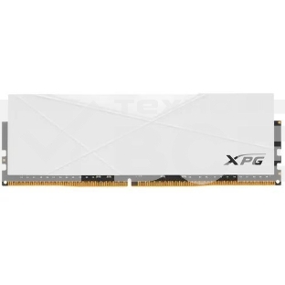 Оперативная память XPG Spectrix D50 RGB, DDR4, 16GB (1x16GB), 3200MHz, CL16, с радиатором, RGB, белый