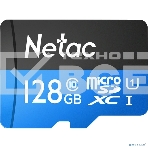 Флеш-Карта NeTac P500 Standard MicroSDXC 128GB U1/C10 up to 80MB/s, retail pack card only, фото2