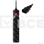 Сетевой фильтр Buro 500SH-1.8-UPS-B 1.8м (5 розеток) черный (коробка), фото4