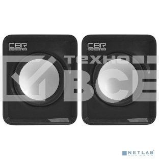 Колонки CBR CMS 90, Black, динамики 4,5 см., USB