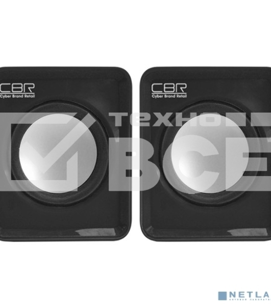 Колонки CBR CMS 90, Black, динамики 4,5 см., USB
