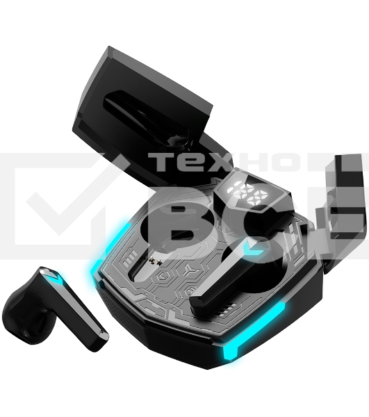 Наушники игровые  CANYON headset Doublebee GTWS-2 Gaming Black