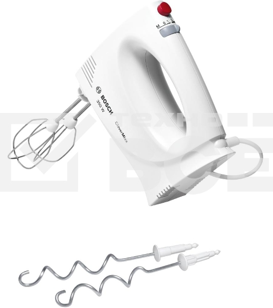 Миксер ручной Bosch MFQ3030 350Вт белый
