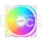 Вентилятор для корпуса PCCooler EF120 ARGB белый, 120 мм, 1500 об/мин, 25.7 дБ, 4 pin, фото3