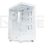 Компьютерный корпус HSPD F510, Panoramic Mid Tower, белый, TG, 0.5 SPCC, 3x120мм ARGB ATX, mATX, mITX 180/280/160мм 1x2.5', 1x3.5', 7xPCI 2xUSB-A 3.0 356x218x467мм, фото21