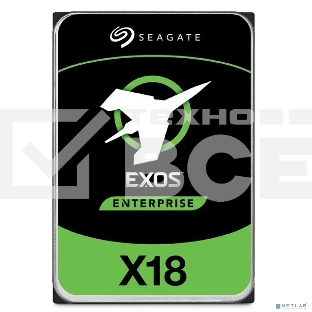 Жесткий диск Seagate 12TB Exos X18 (ST12000NM000J-FR) SATA 6Gb/s, 7200 rpm, 256mb buffer, 3.5' RECERTIFIED
