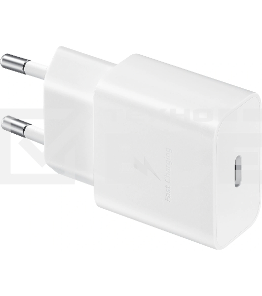 Сетевое зарядное устройство Samsung Adapter 15W Type C белый (EP-T1510NWEGEU)
