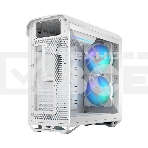 Корпус ПК без блока питания Fractal Design Torrent RGB TG Clear Tint, Full-Tower, 2x180mm + 3x140mm RGB, 2xUSB-A 3.2 + 1xUSB 3.2 Type-C E-ATX, SSI-CEB, SSI-EEB, ATX, mATX, mITX White, фото3