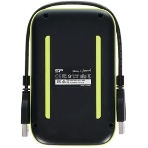Внешний HDD 2.5' Silicon Power Armor A60, 1TB, USB 3.2 Gen 1 Type-A, 5400 rpm, черно-лаймовый, фото16