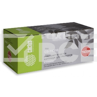 Картридж лазерный Cactus CS-TK310 черный (12000 стр.) для Kyocera Mita FS 2000/2000D/2000DN/2000DTN/3900/3900DN/3900DTN/4000