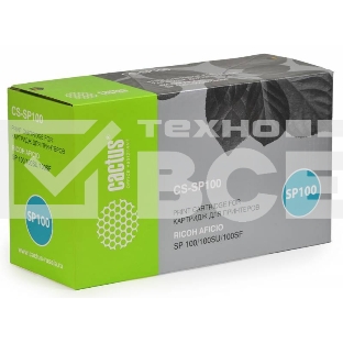 Картридж лазерный Cactus CS-SP100 черный (2000 стр.) для Ricoh Aficio SP 100/100SU/100SF