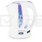 Чайник Centek CT-0040 White 1.8л, 2200Вт, открывание кнопкой, внутренняя подсветка, фото 1