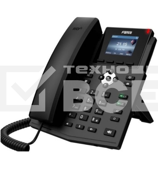 Телефон IP Fanvil X3SG черный