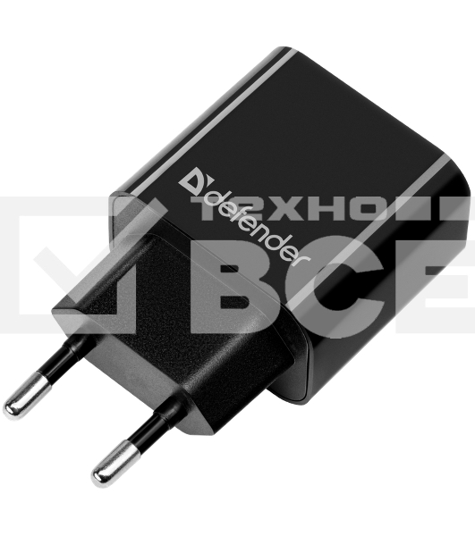 Сетевой адаптер Defender UPC-21 2xUSB,5V/2.1А кабель microUSB