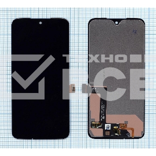 Дисплей для Motorola G7 Plus черный