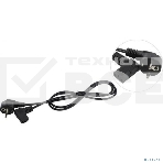 Кабель компьютер - розетка угловой 220V <1.8м> (Европейский стандарт) <TP021DA-1.8-BK>, фото3