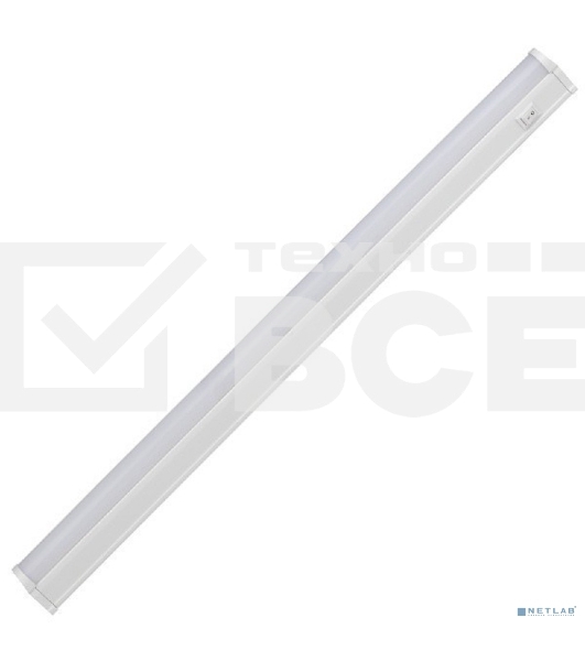 Светодиодный светильник линейный ЭРА LLED-01-08W-6500-W длина 572 мм