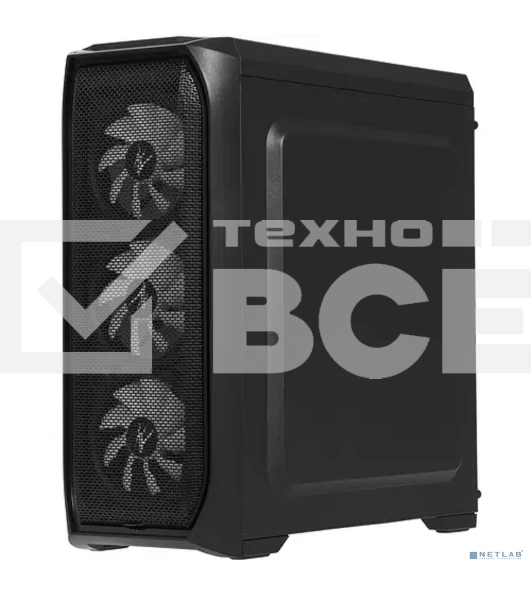Компьютерный корпус ZALMAN N5 MF, ATX, BLACK, WINDOW, 1x5.25