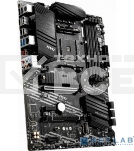 Материнская плата MSI B550-A PRO, AM4, AMD B550, 4xDDR4, 6xSATA, 2xM.2, 1xPCI-E 4.0 x16, 1xPCI-E 3.0 x16, 2xPCI-E x1, 1xHDMI, 1xDP, 1x 1Gb LAN, 4xUSB-A 2.0, 2xUSB-A 3.2 Gen 1, 1xUSB-A 3.2 Gen 2, 1xUSB-C 3.2 Gen 2, 6x3.5 мм, 7.1, ATX