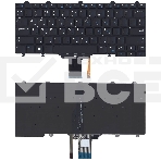 Клавиатура для ноутбука Dell Latitude E7250 E7270 черная без рамки с подсветкой, фото3