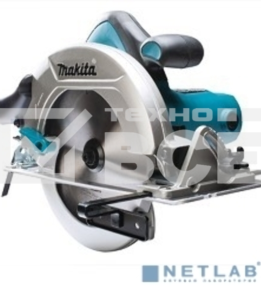 Пила дисковая Makita HS7601 ,{1200Вт,5200об\м,диск-ф190х30мм,рез-66мм,4.0кг,кор}