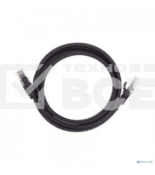 Патч-корд U/UTP Rexant категория 6, RJ45-RJ45, неэкранированный, 26AWG, LSZH, черный, 1.5 м
