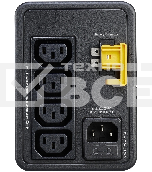 Источник бесперебойного питания APC Easy-UPS BVX700LUI 360Вт 700ВА черный