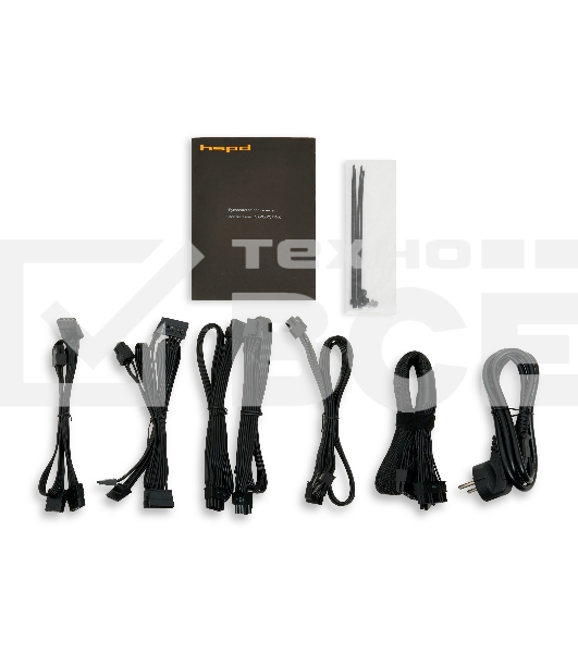 Блок питания HSPD, 750W 80 PLUS  Gold (ATX, 2.52, Full modular, 1x24(20+4)pin mesh 550mm, 1xCPU*2 8(4+4)pin 650+150mm, 2xPCIe*2 8(6+2)pin 500+150mm, 2xSATA*3 450+150+150mm, 1xMOLEX4pin*3 450+150+150mm , Active, 120x120mm, 150x140x86mm, APFC, OVP, UVP, SCP