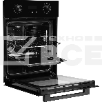 Духовой шкаф электрический Monsher MOE 4592 Noir ширина 45 см, High-Tech, 50 л, гидролизная очистка, 9 режимов, черный, фото5