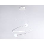 Светильник Ambrella light FL66291 WH белый 39W 3000K-6400K D500*1000 (ПДУ ИК), фото3