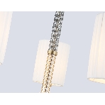 Люстра Ambrella light LH71500/5 BS/FR латунь/белый матовый E14*5 max 40W D680*640, фото3