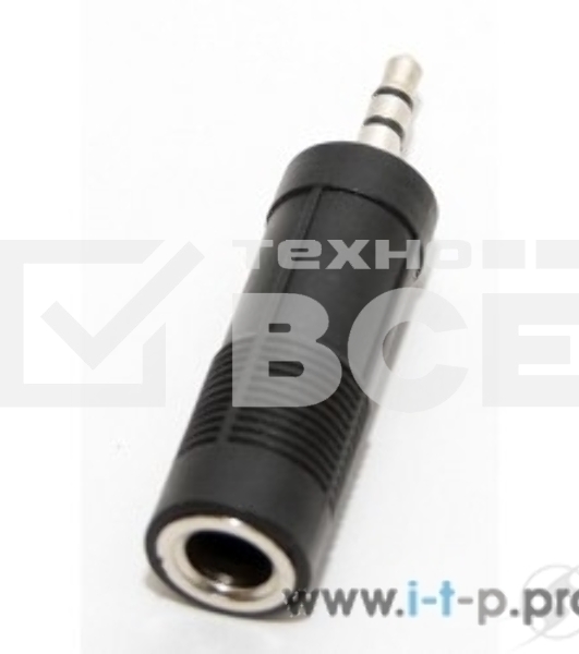 Переходник аудио 5bites mini Jack 3.5мм (M) -) Jack 6.3мм (F)