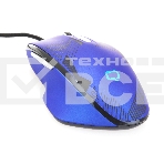 Мышь проводная Qumo Office Enigma M59 синий, 2400 dpi, USB, кнопки - 7, фото3