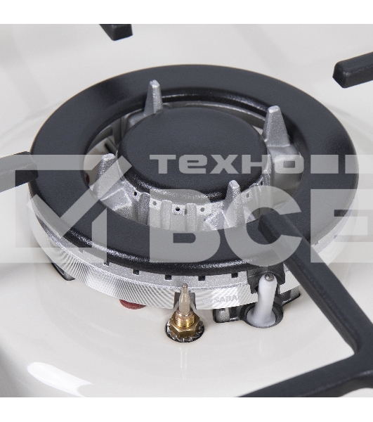 Газовая панель Maunfeld EGHE.43.33CBG.R/G Газовая панель Maunfeld EGHE.43.33CBG.R/G/ газ, ширина 45 см, 3 конфорки, слоновая кость