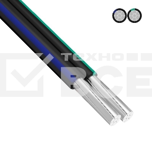 Провод самонесущий СИП-4 2x16,0 мм² 100 м ГОСТ