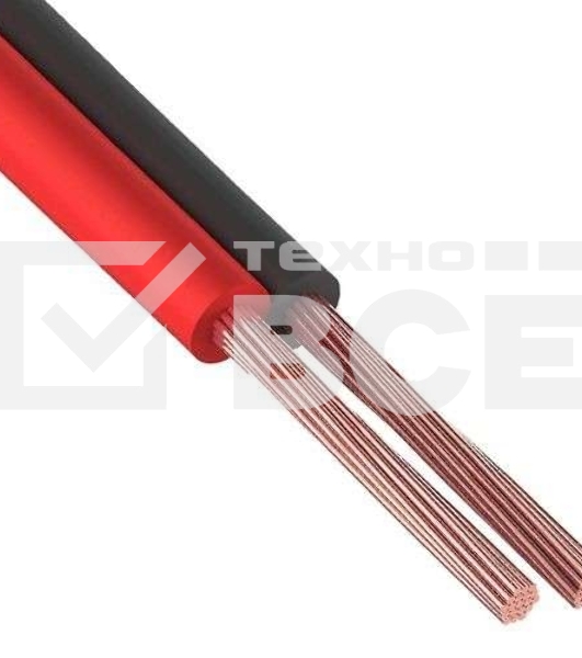 Провод ШВПМ 2х0.35 бухта К/Ч (м) PROCONNECT 01-6102-6