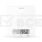 Весы кухонные Rexant 72-1007 белые/стекло/до 5 кг, фото 1