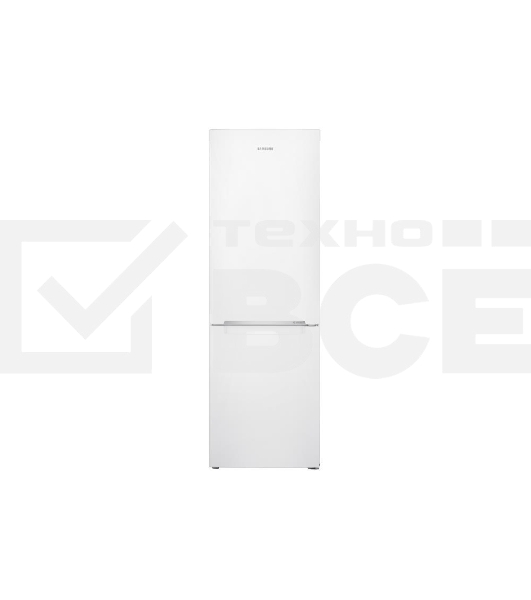 Холодильник Samsung RB30A30N0WW/WT белый двухкамерный инвертер 213/98 л морозилка снизу